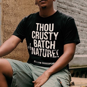 Crusty Batch of Nature - William Shakespeare Unisex Jersey Cotton Short Sleeve Tee