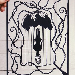 Papercut Art - 11 x 8.5, Paper-cut / Paper cut / Paper-cutting