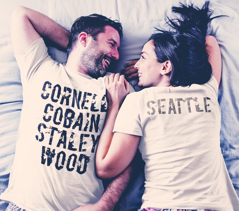 Tribute to Seattle Grunge Two-Sided Unisex Jersey Short Sleeve Tee image 2