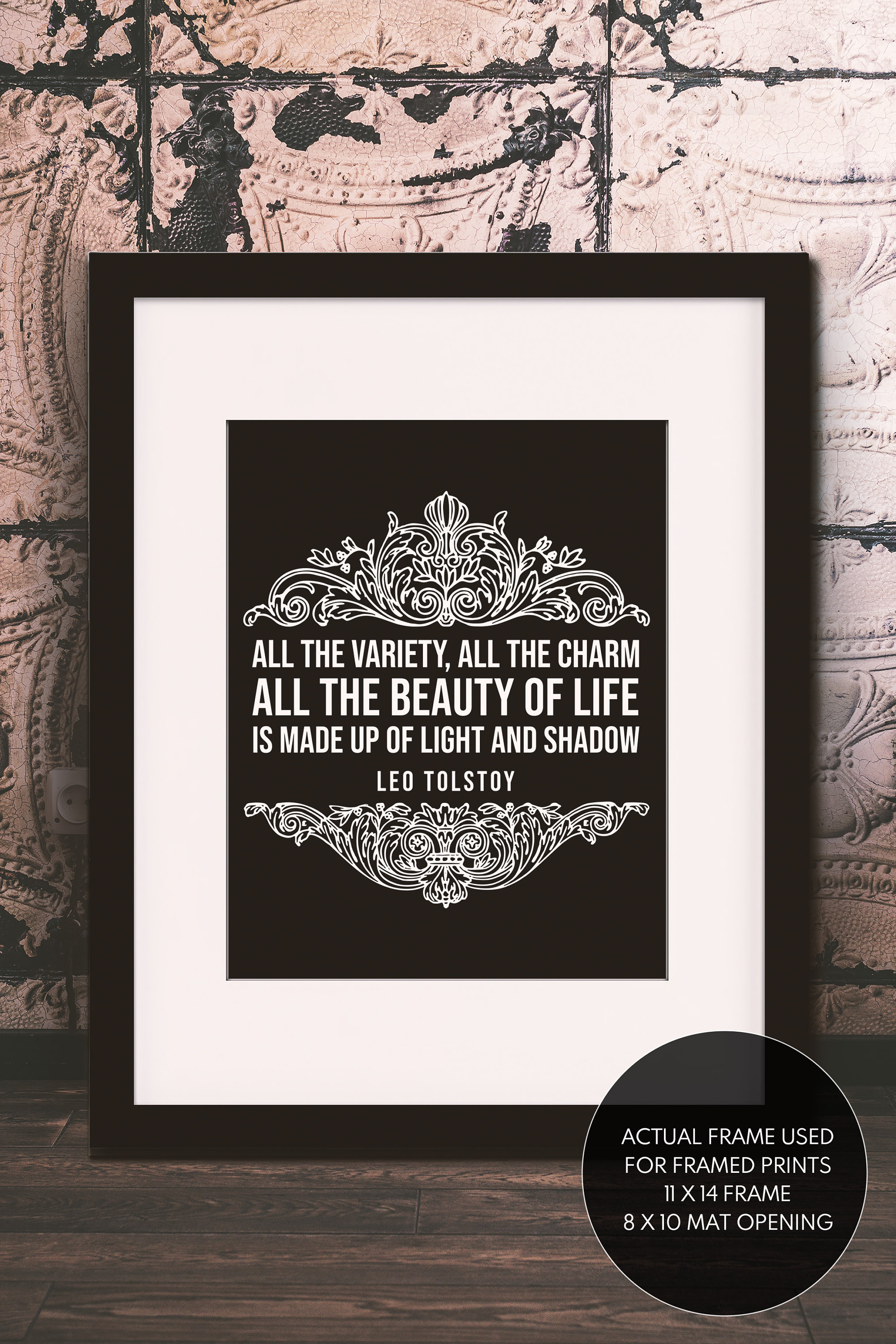 Light and Shadow Quote - Leo Tolstoy, Literary Poster / Literary Quotes /  Art Print - Etsy, image size:2000x3000