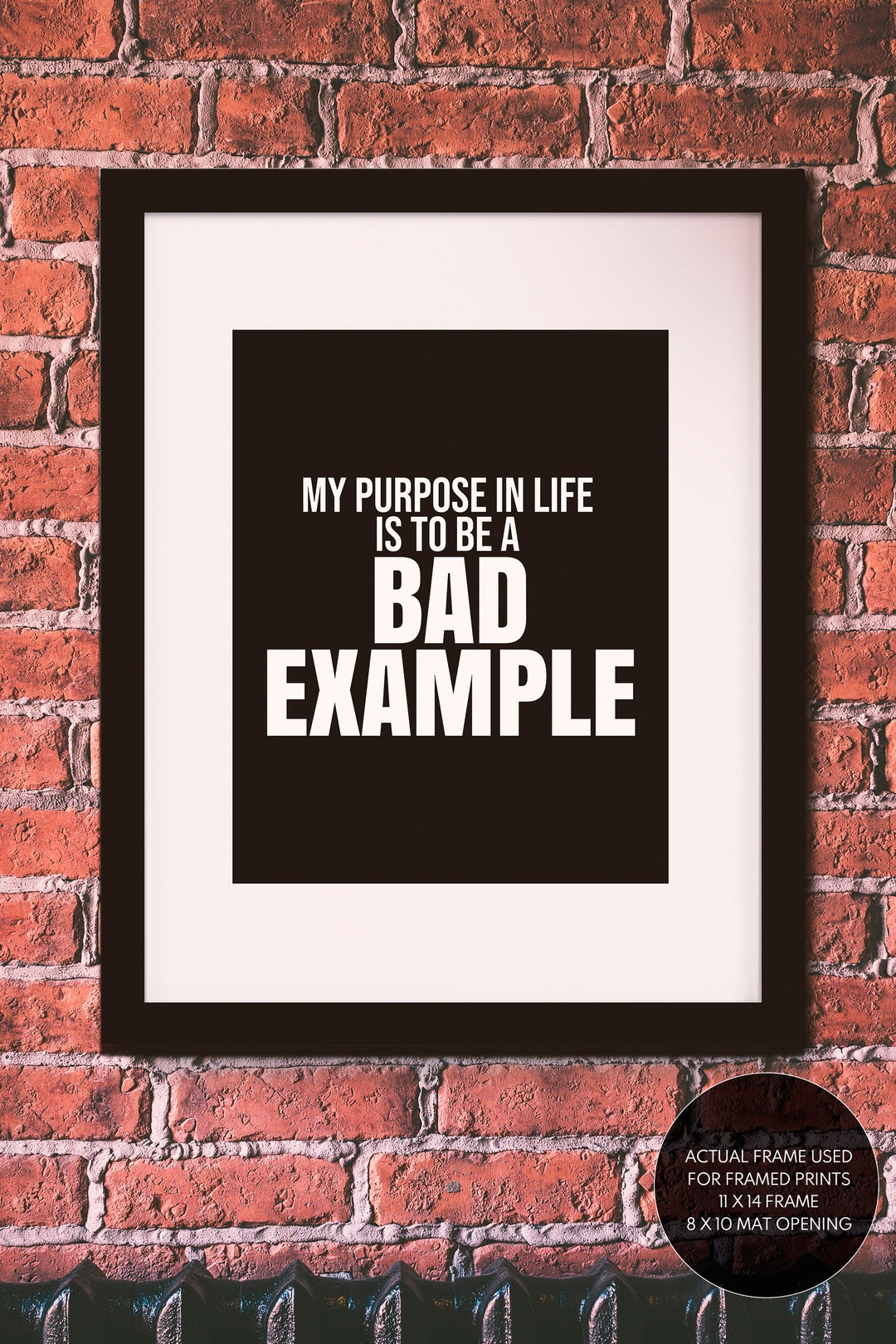 Bad Example Dictionary Art / Art Print / Dictionary Print - Etsy