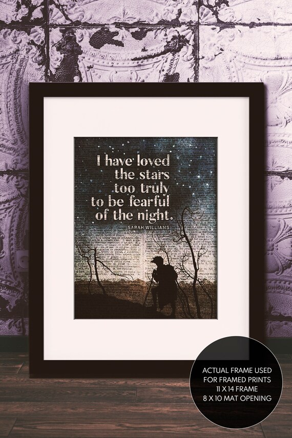 Jai Adore La Citation Des Stars Sarah Williams Dictionary Etsy France