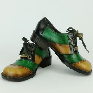 very cool true vintage 1970s CHILDREN&#39;S SHOES 3 colors size 32 for girls and boys unworn
