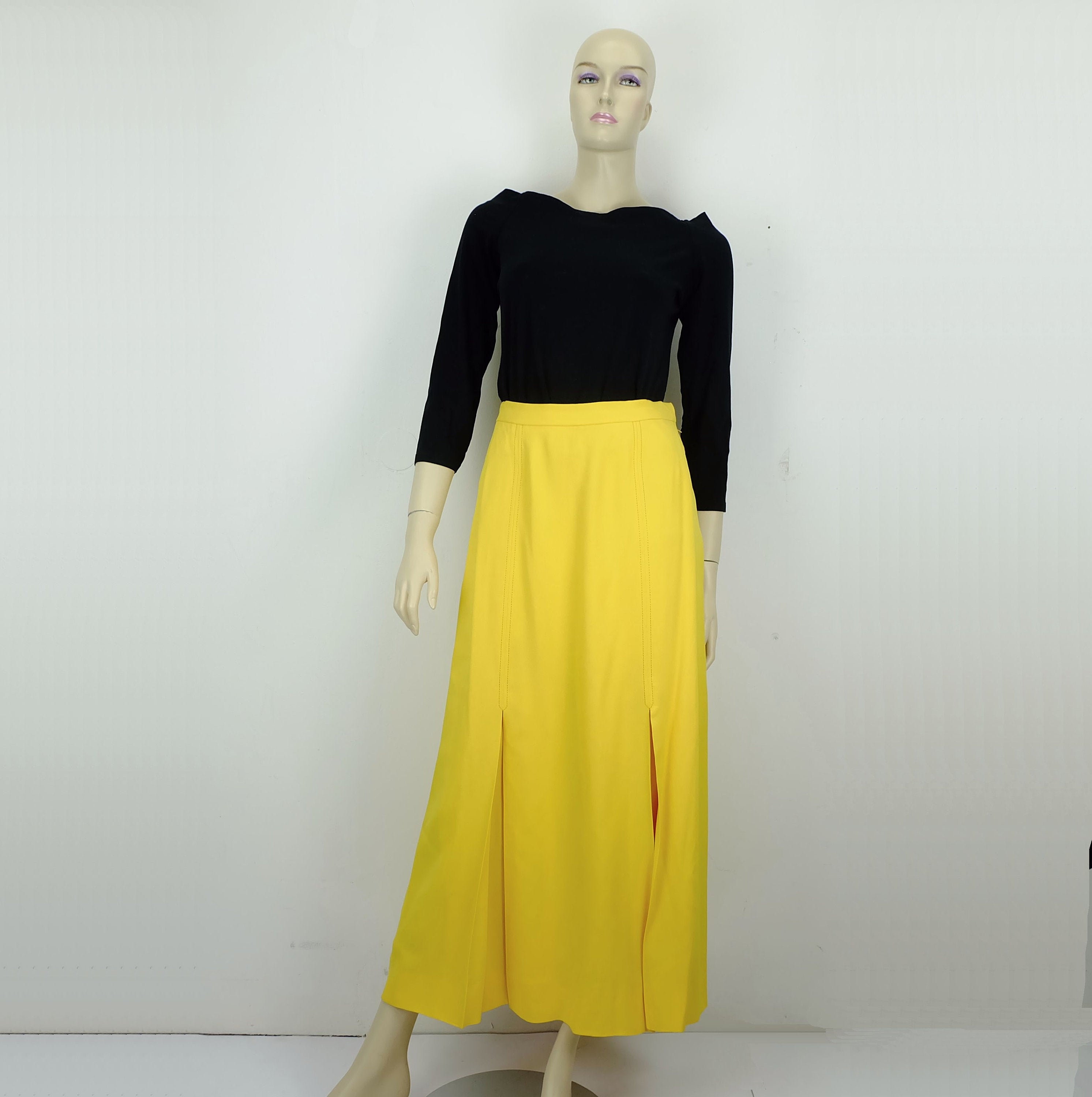 Jupe HERMÈS Taille 34 En Velours - Vintage Rarissime - Occasion Très Bon état