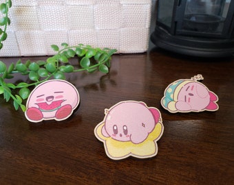 Wooden Kirby Pins