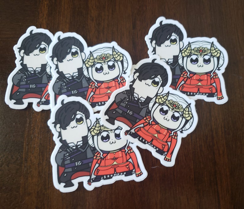 Fire Emblem Three Houses Stickers: Black Eagles image 8