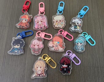 Maplestory-personages 1,5 inch sleutelhanger