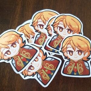 Stickers Fire Emblem Three Houses : Aigles noirs Ferdinand von Aegir