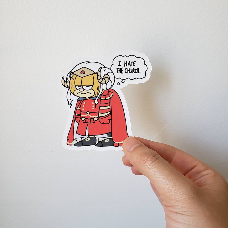 Fire Emblem Three Houses Stickers: Black Eagles Edelgarfield