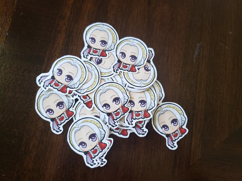 Stickers Fire Emblem Three Houses : Aigles noirs 3 Hopes Edelgard