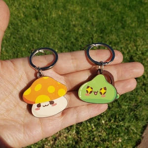 Maplestory Wooden Charms Both
