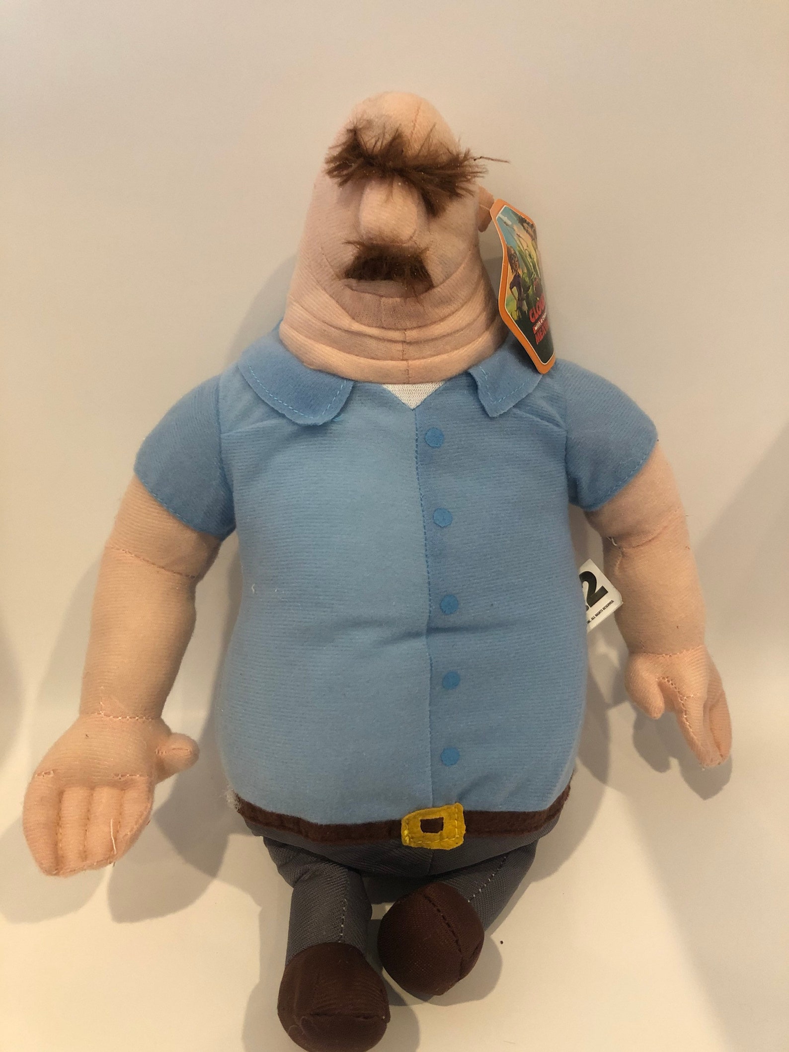 Tim Lockwood Flints Dad Plush Cloudy With A Chance Of Etsy