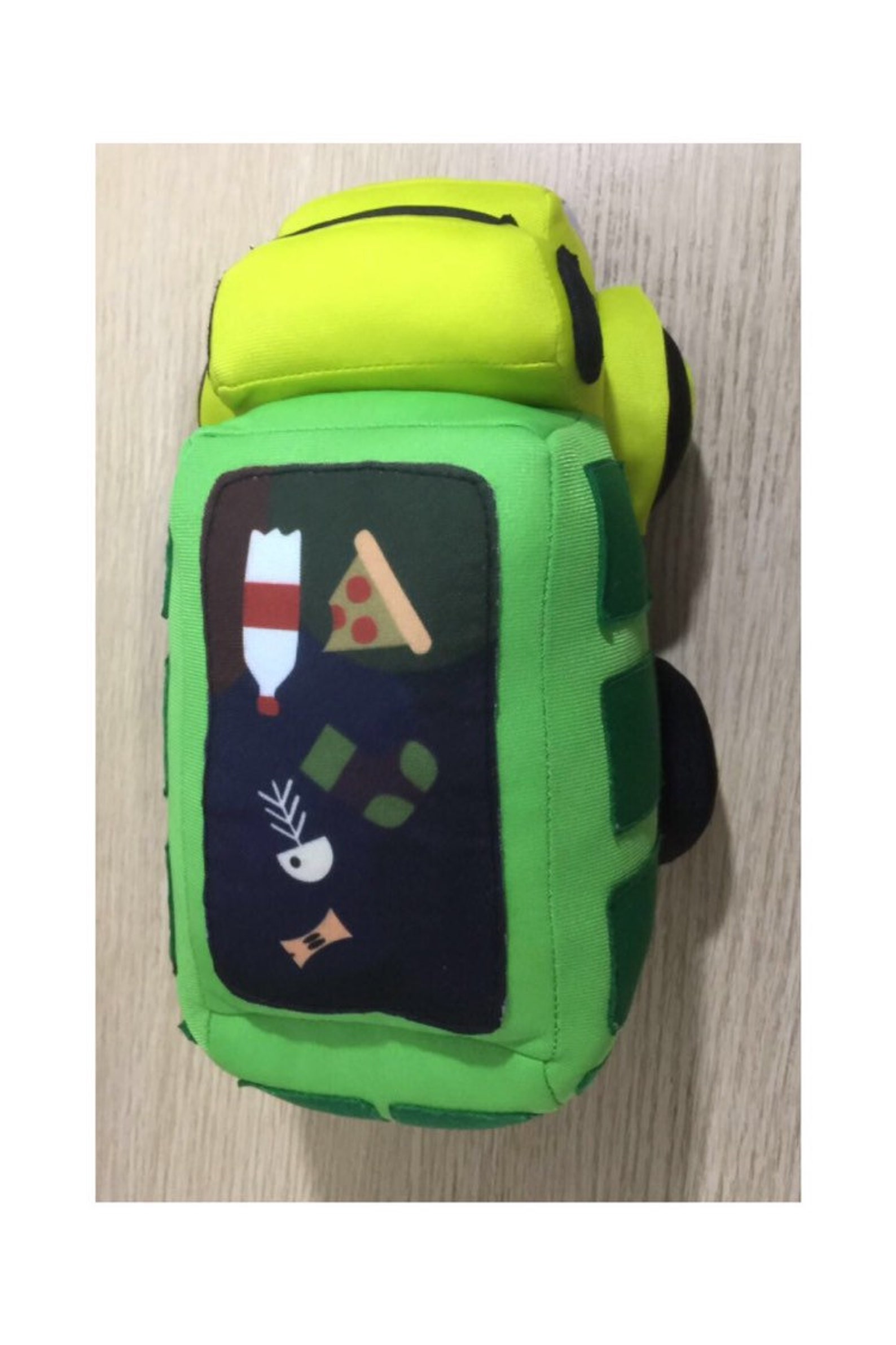 Garbage Truck Plush 10 Length by Cozy Bear Etsy