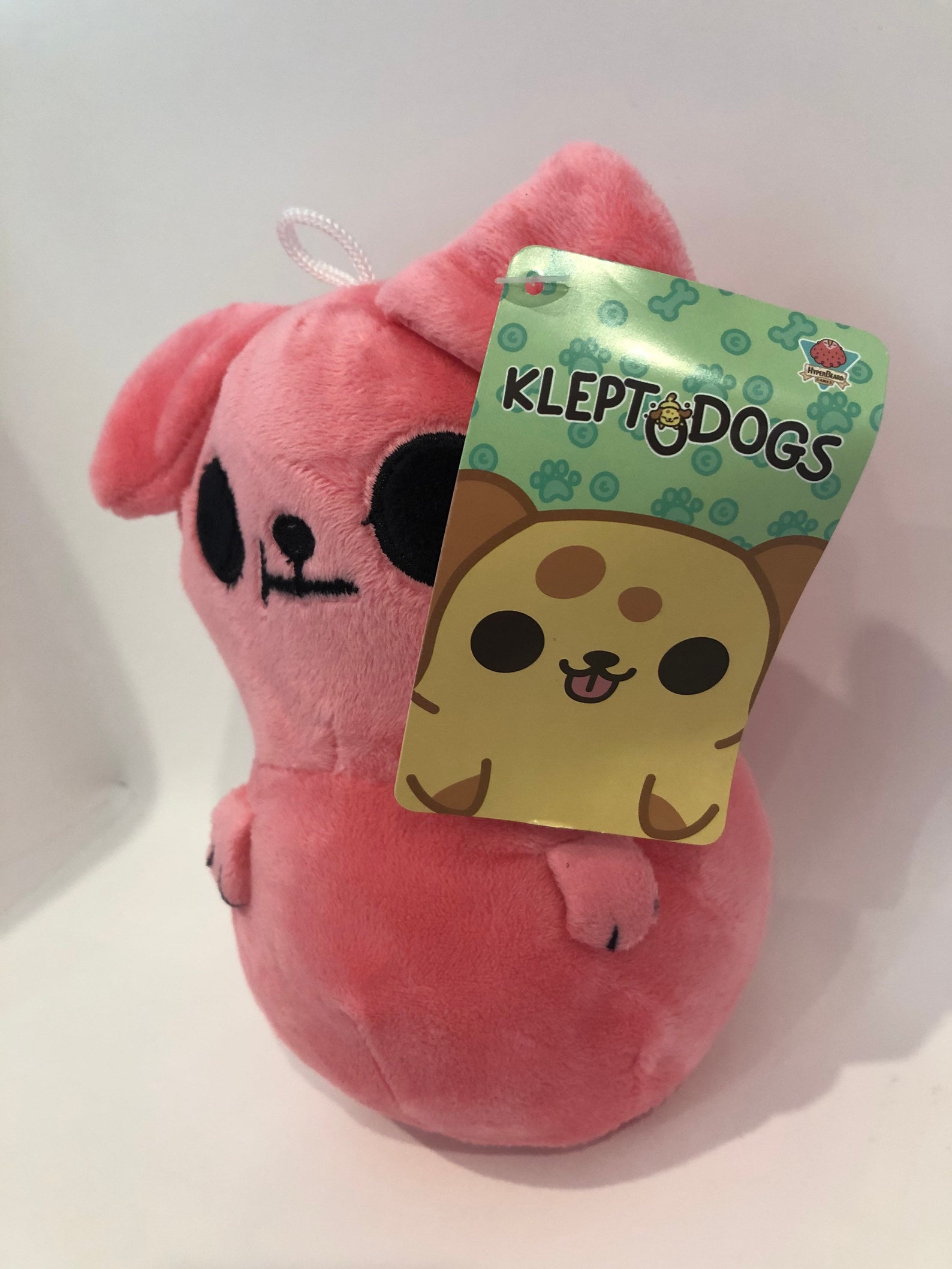 KLEPTODOGS PLUSH Pink Stuffed Animal 6.5 Klepto Dog | Etsy