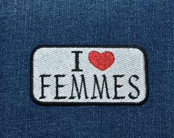 I <3 Femmes Patch