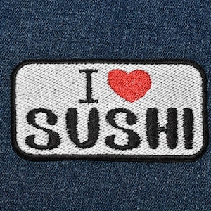 I &lt;3 Sushi Patch