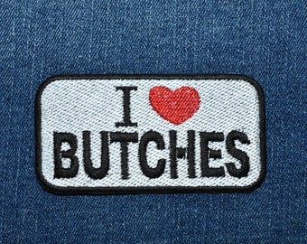 I <3 Butches Patch