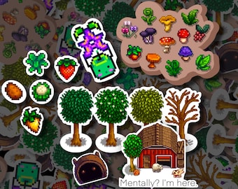 Stardew Valley Sticker Pack - Sticker \ Glossy \ vinyl