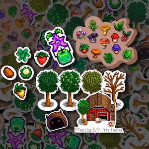 Stardew Valley Sticker Pack - Sticker \ Glossy \ vinyl