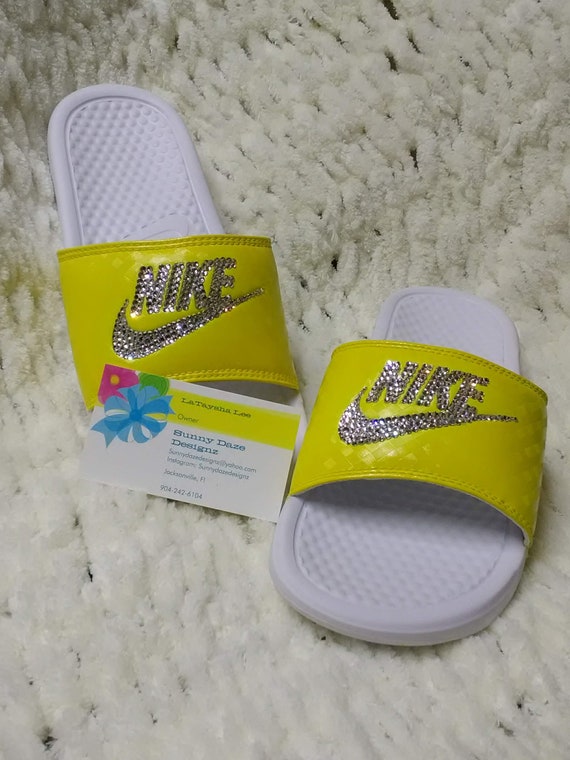 bling nike sandals