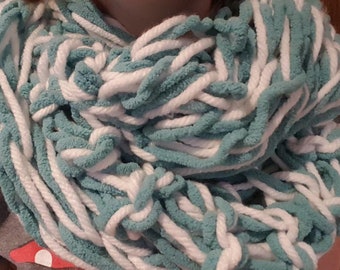 Arm Knitted Scarves