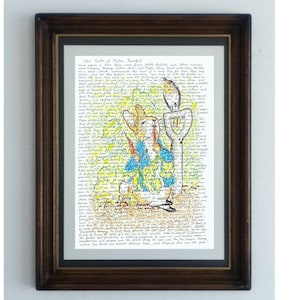 El cuento de Peter Rabbit, cinco carteles de lectura diferentes basados en el clásico y atemporal libro ilustrado de Beatrix Potter