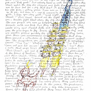 Póster de Madeline, un homenaje al clásico libro ilustrado El rescate de Madeline de Ludwig Bemelmans