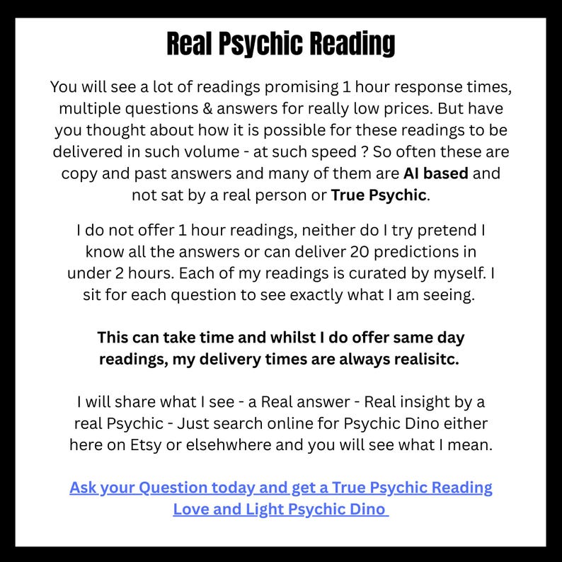 Psychic Medium and Clairvoyant readings, ask 1 question and gain intuitive insight answers and predictions to your situation by a real Psychic and Empath