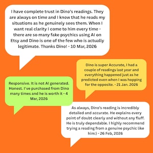 Psychic Reading, No AI, a real connection by a true Mystic Empath, Honest Insight and answers,Medium Spiritualist,Predictions, Mediumship image 3