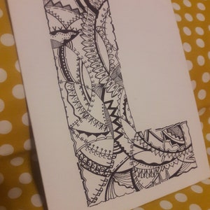 Zentangle Carta L