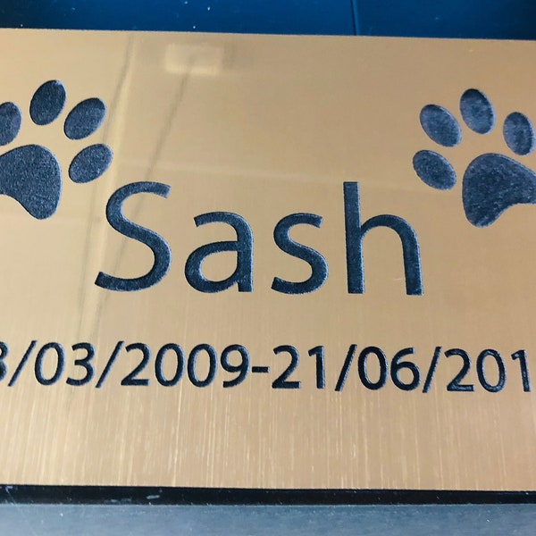 Pet Memorial Plaque Etsy Australia
