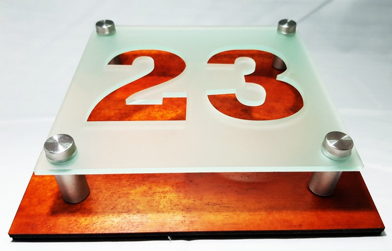 Acrylic House Numbers Etsy