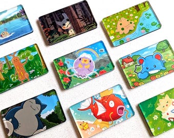 Pokémon TCG Card Acrylic Magnet DIY Sets for Pokemon Cards