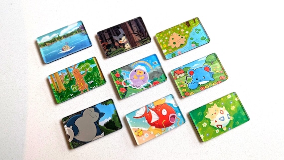 Pokémon TCG Card Acrylic Magnet DIY Sets In Stock | Acrylic Craft Kit