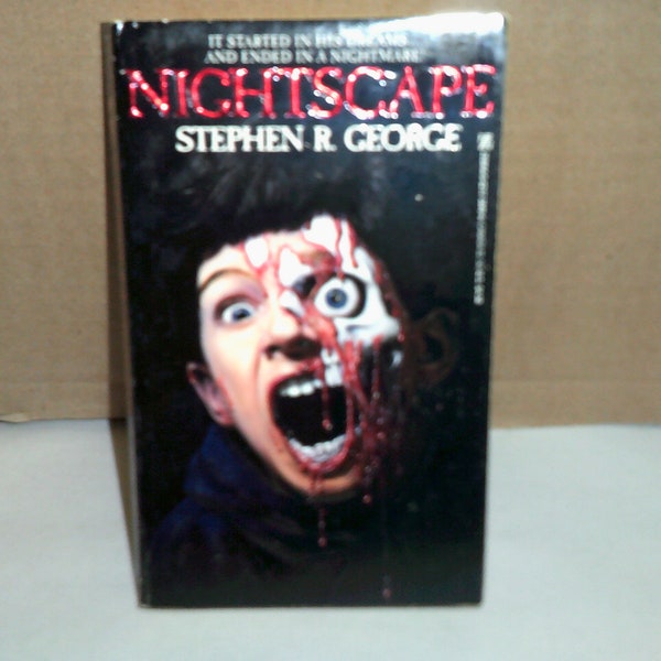Nightscape by Stephen George, Vintage horror paperback, first printing 1992!!
