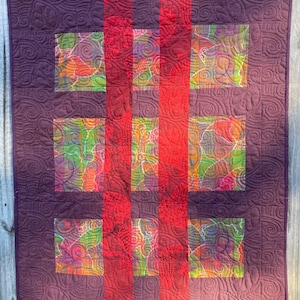 Art Quilt; “Indo-Mola”