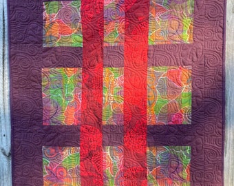 Art Quilt; “Indo-Mola”