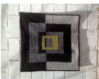 Modern Quilt; "Gridlock"