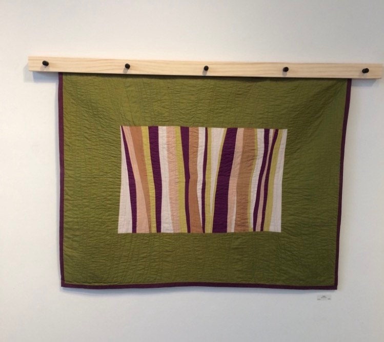 Modern Art Quilt; "Wilda"