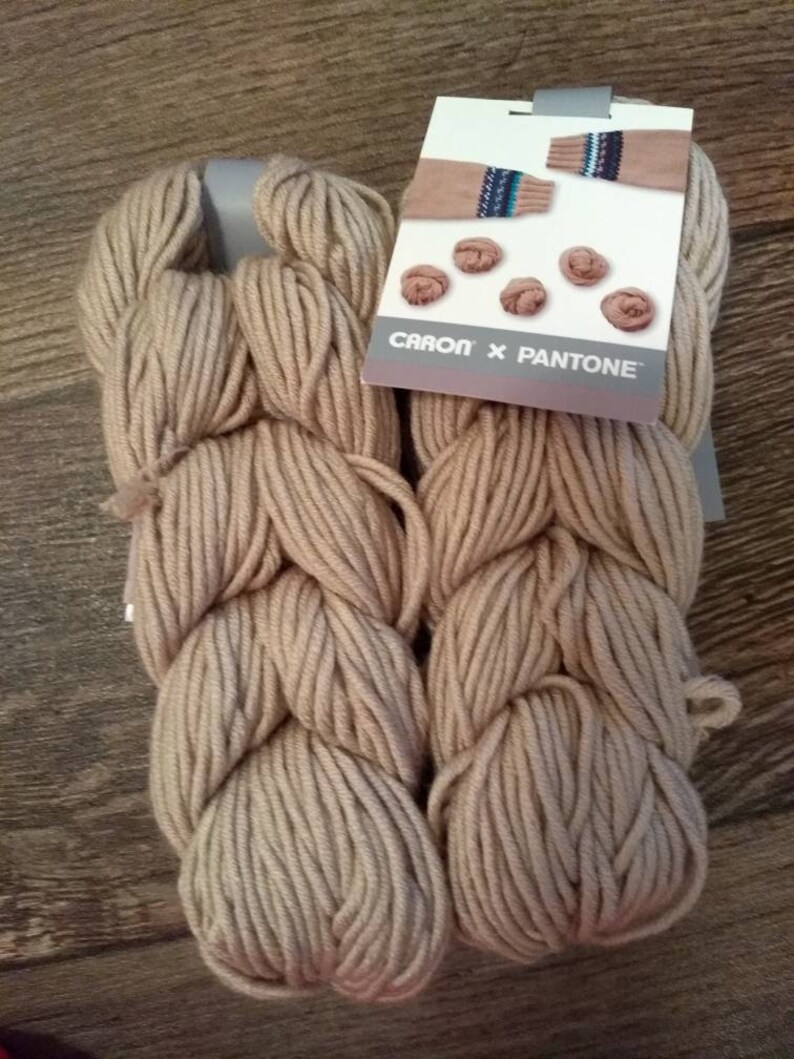 CLEARANCE 1 skein Caron x Pantone Yarn RAVEN BLACK Etsy