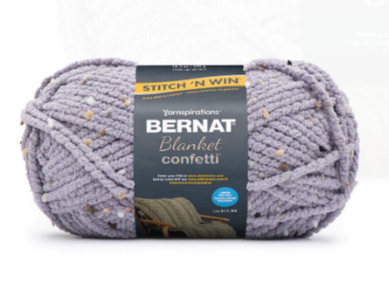 VAPOR CONFETTI Bernat Blanket Confetti Stitch' N Win Yarn Etsy