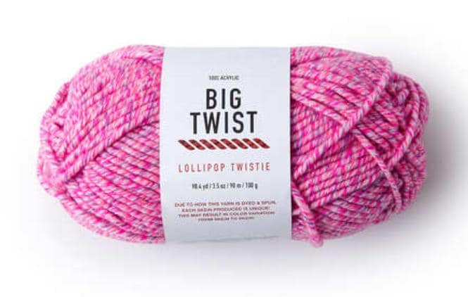 Big Twist Yarn Pink - Etsy