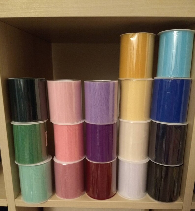 3 x 25 yards 3 Inch Tulle Fabric Roll 25 Yards Tulle Etsy