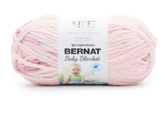 Black Acrylic Yarn, BERNAT Super Value, Yarn Skein Weight 7 Oz