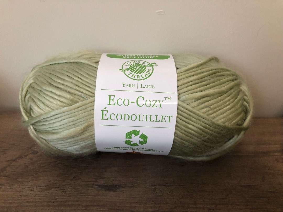 SAGE GREEN Eco Cozy Yarn Loops and Thread Yarn Etsy