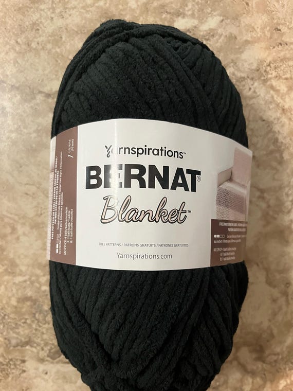 COAL Bernat Baby Blanket Yarn 10.5 Oz Etsy