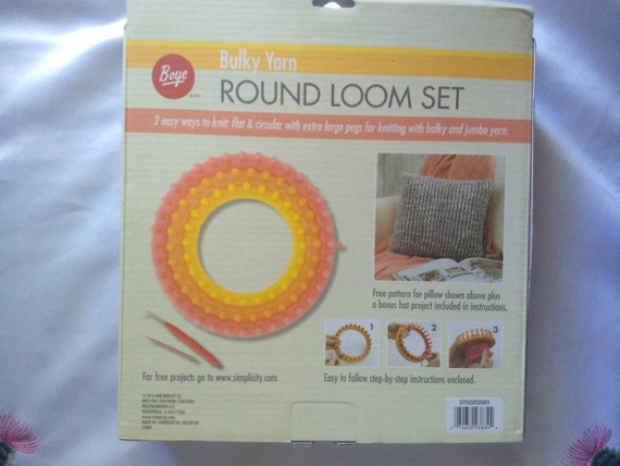 Set Boye Jumbo Spool Knitter