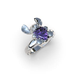 Stitch Ring | 925 Silver Handmade in Peru | Disney Character Ring | Cute Cartoon Jewelry