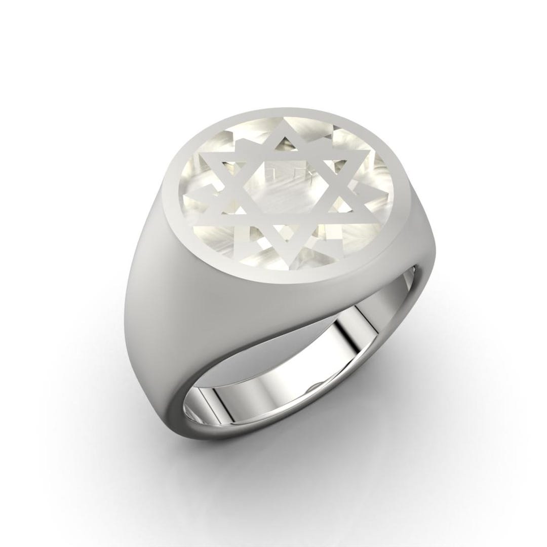 12 Rounded Star 12 Twelve Point Star Ring in Sterling Silver | Mercury Retrograde Ring ...