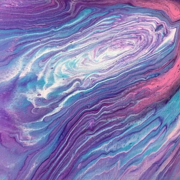 Acrylic Pour Painting Etsy Australia